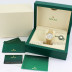 Rolex Day Date President Ref 228238 18K Gold Silver Dial